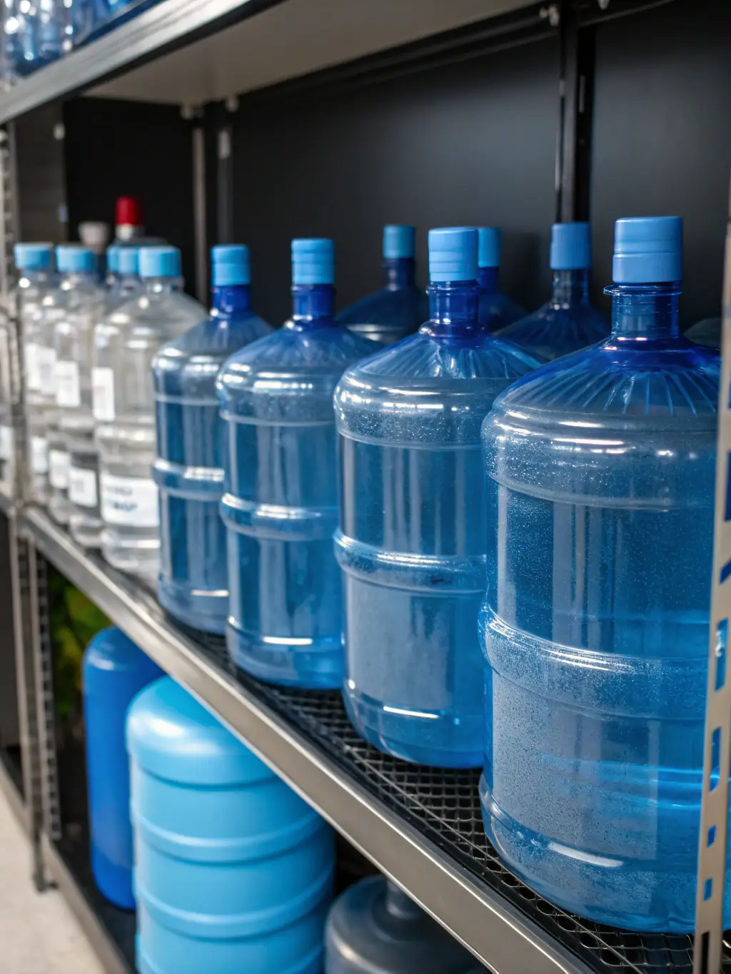 Alamo Vending delivering fresh water.