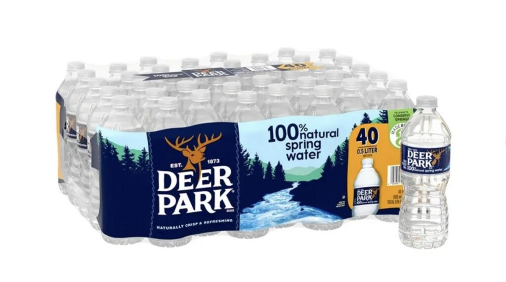 40 pack of water from Alamo Vending